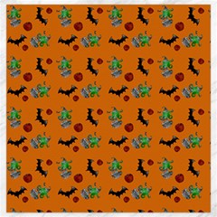 Halloween Witch Pattern Orange Canvas 20  X 20 