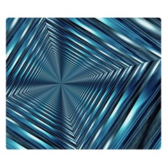 Form Pattern Tunnel Design Double Sided Flano Blanket (small) 