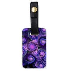 Abstract Pattern Fractal Wallpaper Luggage Tag (one Side)