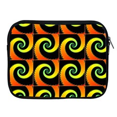 Spiral Seamless Pattern Fractal Apple Ipad 2/3/4 Zipper Cases