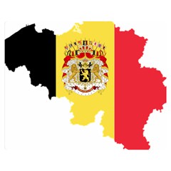 Belgium Country Europe Flag Double Sided Flano Blanket (medium) 