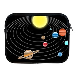Solar System Planets Sun Space Apple Ipad 2/3/4 Zipper Cases