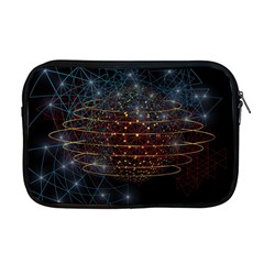 Network Abstract Connection Apple Macbook Pro 17  Zipper Case