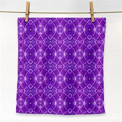 Geometric Galaxy Pattern Print Face Towel