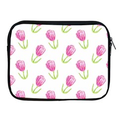 Tulips Watercolor Pattern Apple Ipad 2/3/4 Zipper Cases