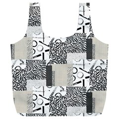 Abstract Pattern Full Print Recycle Bag (xxxl)