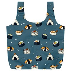 Sushi Pattern Full Print Recycle Bag (xxxl)