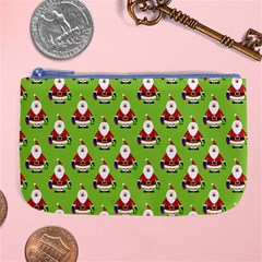 Christmas-santaclaus Large Coin Purse
