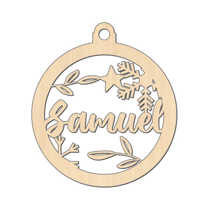 Wood Ornament 013 Wood Ornament