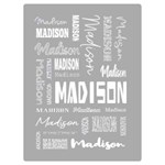 Personalized Name Gift Two Sides Premium Plush Fleece Blanket (Baby Size) 40, x30,  Blanket Front