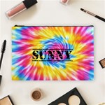 PERSONALIZED TIE DYE NAME 1 COSMETIC BAG Cosmetic Bag (Large) Front