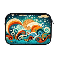 Waves Ocean Sea Abstract Whimsical (3) Apple Macbook Pro 17  Zipper Case