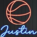 Personalized Basketball Name Neon Signs and Lights Front