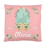 Personalized Easter Rabbit Name Standard Cushion Case (One Side) Front