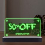 Personalized Any Text3 LED Acrylic Message Display Front