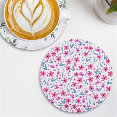 Mom Father Mommy Daddy Serenity Empathy Casal Uv Print Round Tile Coaster