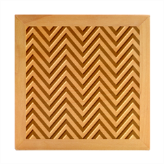 Chevron Vi Wood Photo Frame Cube