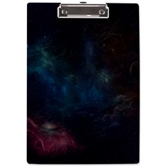 Space-02 A4 Acrylic Clipboard