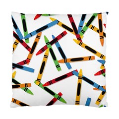 Crayons Standard Cushion Case (one Side)