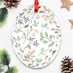 Leaves-147 Ornament (oval Filigree)