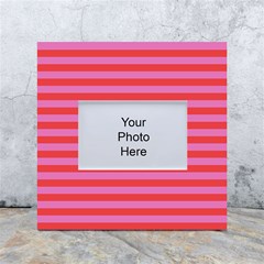 Stripes-striped-design-pattern White Box Photo Frame 4  X 6 
