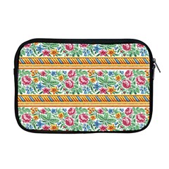 Flower Fabric Fabric Design Fabric Pattern Art Apple Macbook Pro 17  Zipper Case