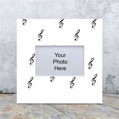 Black And White Pattern T- Shirt Black And White Pattern 7 White Box Photo Frame 4  X 6 