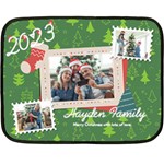 xmas photo blanket Fleece Blanket (Mini) 35, x27,  Blanket
