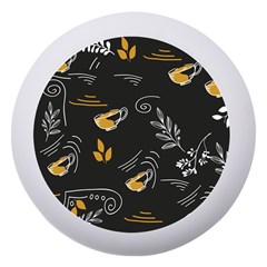 Leaves Coffee Digital Paper Cup Dento Box With Mirror