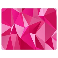 Pattern Halftone Geometric Two Sides Premium Plush Fleece Blanket (extra Small)