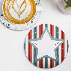 Star-decorative-embellishment-6aa070a89baeccaaaca156bbe13c325f Uv Print Round Tile Coaster