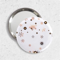 Golden-snowflake 2 25  Handbag Mirrors