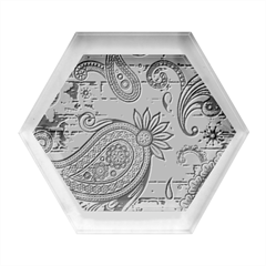 Pattern, Abstract Pattern, Colorful, Hexagon Wood Jewelry Box