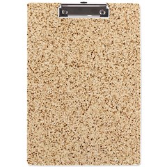 Yellow Sand Texture A4 Acrylic Clipboard