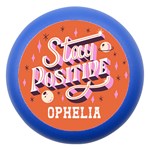 Personalized Stay Positive Name Dento Box Dento Box with Mirror Front