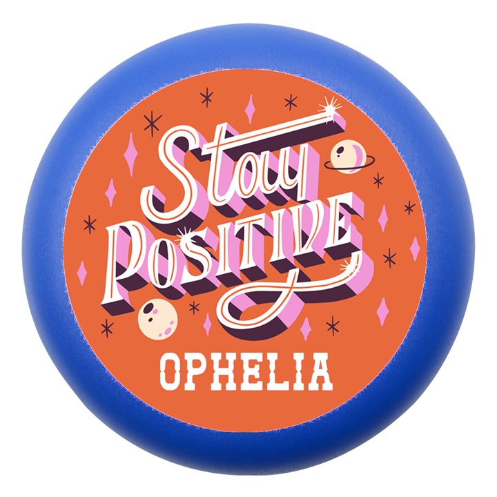 Personalized Stay Positive Name Dento Box Dento Box with Mirror