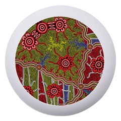 Authentic Aboriginal Art - Connections Dento Box With Mirror