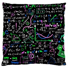 Math Linear Mathematics Education Circle Background 16  Baby Flannel Cushion Case (two Sides)