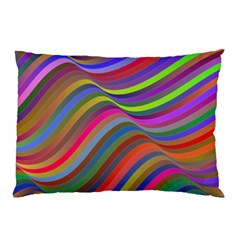 Psychedelic Surreal Background Pillow Case (two Sides)