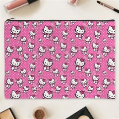 Hello Kitty Pattern, Hello Kitty, Child Cosmetic Bag (xxxl)