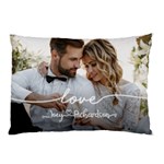 Personalized Love Couple Wedding Name Pillow Case Pillow Case (Two Sides) Front