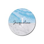 Personalized Mable Name Rubber Coaster (Round) Rubber Coaster (Round) Front