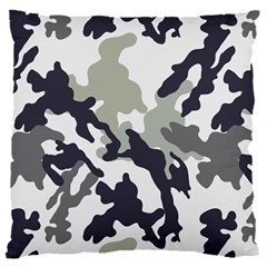 Camo Army Black White 16  Baby Flannel Cushion Case (two Sides)