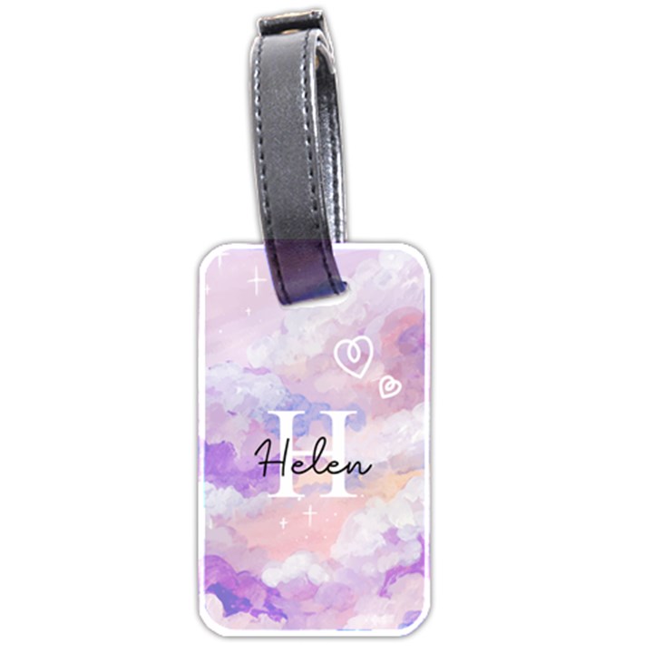 Personalized Name fantasy sky Luggage Tag (two sides) Luggage Tag (two sides)