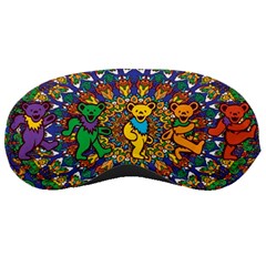 Dead Dancing Bears Grateful Dead Pattern Sleep Mask