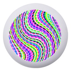 Neon Trippy Swirls Twirls Design Dento Box With Mirror