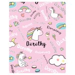 Personalized Baby Unicorn Blanket Premium Plush Fleece Blanket (Medium) 60, x50,  Blanket Front