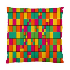 Abstract-background Standard Cushion Case (one Side)