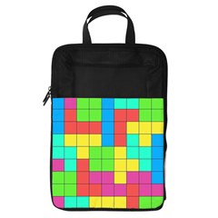 Tetris , Games, Rainbow Foldable Shoe Storage Bag