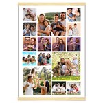 Personalized 15 Photos Hanging Canvas Print Hanging Canvas Prints 16  x 22  Front